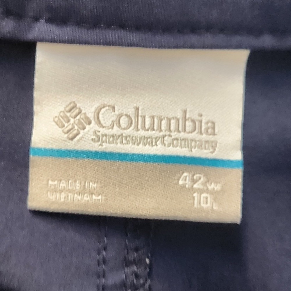 Columbia PFG Shorts Mens 42 Blue Performance Fishing Golf Outdoor Active Casual - Picture 5 of 11